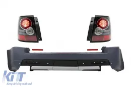 image-9-Pare-chocs Feux arrière à LED pour Land Range Rover Sport L320 2005-2013 Facelift Look Autobiography