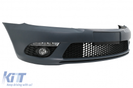 Pare-chocs Grille Calandre pour Skoda Octavia II Mk2 1Z Facelift 2009-2013 RS Design-image-6003087