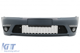 Pare-chocs Grille Calandre pour Skoda Octavia II Mk2 1Z Facelift 2009-2013 RS Design-image-6003090