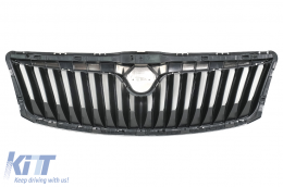 Pare-chocs Grille Calandre pour Skoda Octavia II Mk2 1Z Facelift 2009-2013 RS Design-image-6110800