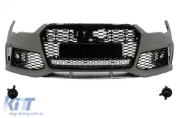 image-39-Pare-chocs Grille Calanre pour Audi A7 4G Facelift 2015-2018 RS7 Design