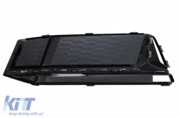 Pare-chocs inférieur Calandre pour Audi A4 B9 S-Line 16-18 RS4 Design-image-6098498
