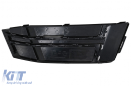 Pare-chocs Inférieurs Couvertures Grilles Latérales pour Audi A4 B9 S-Line Berline Avant 16-18-image-6092913