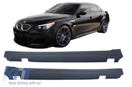 Pare-chocs Jupes latérales pour BMW Série 5 E60 LCI 07-10 M-Technik Look avec PDC 18mm-image-6004883