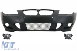 image-21-Pare-chocs PDC 24mm pour BMW Série 5 E60 E61 03-07 Antibrouillards M-Technik Look