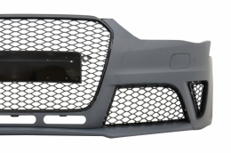 Pare-chocs pour Audi A4 B8 Facelift 12-15 Diffuseur Echappement Embouts RS4 Look-image-6031028