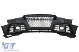 Pare-chocs pour Audi A5 8T 12-16 Grille Antibrouillards Look Sport-image-6082100