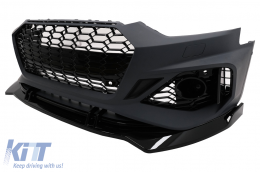 Pare-chocs pour Audi A5 F5 Facelift 2020+ Calandre Lèvre inférieure Look Racing PDC SRA-image-6098891
