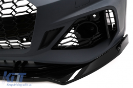 Pare-chocs pour Audi A5 F5 Facelift 2020+ Calandre Lèvre inférieure Look Racing PDC SRA-image-6098893