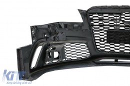 Pare-chocs pour Audi A8 D4 4H 10-13 Calandre RS Look PDC SRA Dummy ACC Cover-image-6108412
