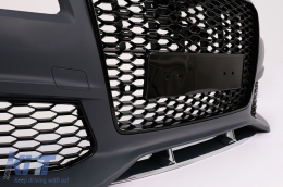 Pare-chocs pour Audi A8 D4 Facelift D4.5 2014-2017 Calandre RS Look PDC SRA ACC Cover-image-6100439