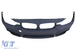 Pare-chocs pour BMW 3 F30 Berline F31 Touring 2011-2019 Grilles inférieures M3 Design sans Antibrouillard-image-6031971