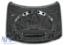 Pare-chocs pour BMW 4 F32 F33 F36 13-17 M4 Look Noir Grilles Ailes avant Capot-image-6074977