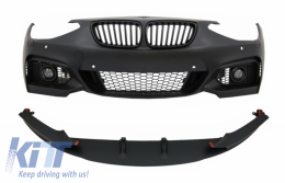 image-70-Pare-chocs pour BMW Série 1 F20 F21 11-08.14 Feux Brouillard Spoiler M2 M235