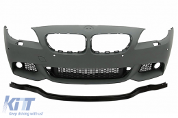 Pare-chocs pour BMW Série 5 F10 F11 07.2010-2014 Berline Touring M-Technik Design-image-6034156