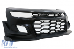Pare-chocs pour Chevrolet Camaro LT RS SS 2015-2018 Calandre Lèvre inférieure Rabats-image-6096827