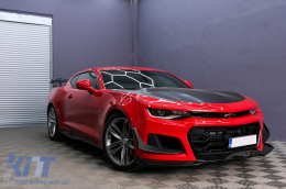Pare-chocs pour Chevrolet Camaro LT RS SS 2015-2018 Calandre Lèvre inférieure Rabats-image-6102502