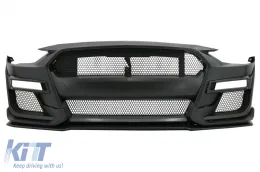 image-29-Pare-chocs pour Ford Mustang Mk6 VI Sixième Génération Facelift 18-19 GT500 Look