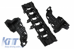 Pare-chocs pour Mercedes C C205 A205 14-19 C63S Look Embouts Diffuseur-image-6056863