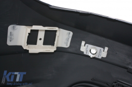 Pare-chocs pour Mercedes C W204 07-14 Diffuseur d'air Facelift C63 Look-image-6016613