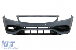 Pare-chocs pour Mercedes Classe A W176 12-18 Grilles A45 Design Facelift Look-image-5997939