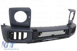 Pare-chocs pour Mercedes Classe G W463 W464 2018-2022 Grille Passages roues G63 Look-image-6113443