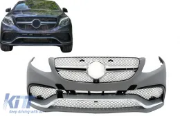 Pare-chocs pour Mercedes GLE Coupé C292 2015-2019 GLE63 Design Calandre PDC-image-6127517
