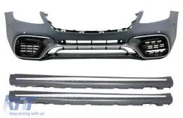 image-47-Pare-chocs pour Mercedes S W222 Facelift version longue 17+ S63 Look jupes