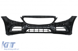 Pare-chocs pour Mercedes W205 S205 A205 C205 T-Model Coupé Cabrio Facelift Look-image-6111478