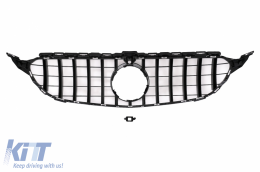 Pare-chocs pour Mercedes W205 S205 C205 A205 14-18 Grille C63 GT-R Design-image-6101281