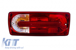 Pare-chocs pour Mercedes W463 Classe G 89-17 Feux arrière G63 G65 Look-image-6034319