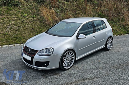 Pare-chocs pour VW Golf 5 03-07 Jetta MK5 05-07 Calandre Nid d'abeille Feux antibrouillard GTI Look-image-6108191