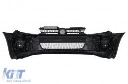 Pare-chocs pour VW Golf VI 6 08-13 GTI Look Phares LED DRL Tournant Rouge Clair-image-6100772
