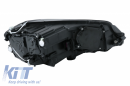 Pare-chocs pour VW Golf VII 7.5 17-20 Phares LED Dynamic GTI Look-image-6044979