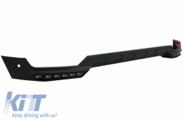 Pare-chocs Spoiler LED DRL Extension Lèvre Supérieure pour Mercedes W463 89-17-image-6043687