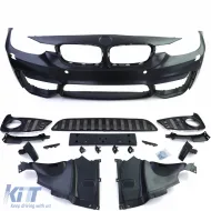 Pare-chocs sport version sport avec grille adapté pour BMW Série 3 F30 F31 F80 2011-2019-image-6207142