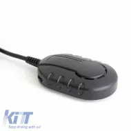 Parking Sensor PDC with 4 Internal Sensors 16mm Black with Buzzer OEM Steelmate PTS411EX OEM-image-6319368