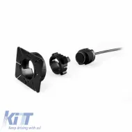 Parking Sensor PDC with 4 Internal Sensors 16mm Black with Buzzer OEM Steelmate PTS411EX OEM-image-6320269