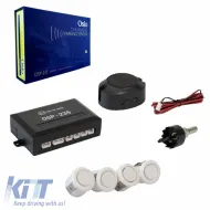 image-73-Parking Sensor PDC with 4 Sensors 18mm White with Buzzer Osio OSP-235