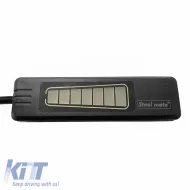 Parking System PDC with 2 Sensors 18mm Piano Black with Display Steel Mate 4386-image-6307961