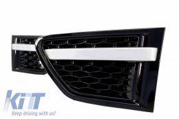 Parrilla Laterales para Rover Sport Facelift 2009-2013 L320 Autobiography Negro-image-6006757