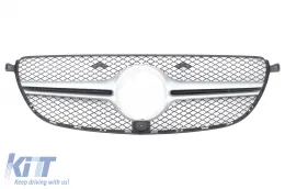 image-55-Parrilla para Mercedes GLE SUV W166 GLE Coupé C292 15-19 con parachoques GLE63