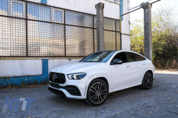 Parrilla Para Mercedes GLE SUV W167 V167 GLE C167 Sport Line 2019+ GTR Look Todo negro-image-6098268