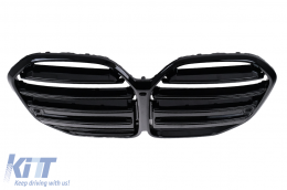 Parrilla Rejilla para BMW Serie 4 G22 Coupé G23 Cabrio 2020- Negro Grille-image-6211400