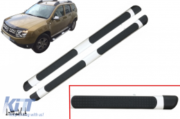 Pasos Estribos Estriberas para Dacia Renault Duster 09-17 Nissan Terrano 14-18-image-6074562