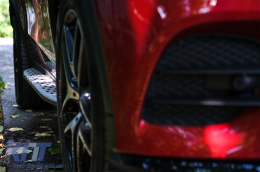 Pasos laterales Estribos Para Mercedes GLC X253 2015+ GLC Coupe C253 2016+-image-6069085