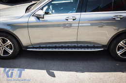 Pasos laterales Estribos Para Mercedes GLC X253 2015+ GLC Coupe C253 2016+-image-6094092