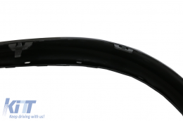 Passages roues Fender Flares pour BMW X6 F16 15-20 M-Look M-Sport Noir brillant-image-6084640