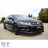 image-3-Passat CC R Line Max Prednji Lip Piano Crni Vakumski Plastika / 2008-2011