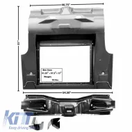 image-74-Pavimento del bagagliaio completo adatto per Ford Mustang 65-66 Convertible
